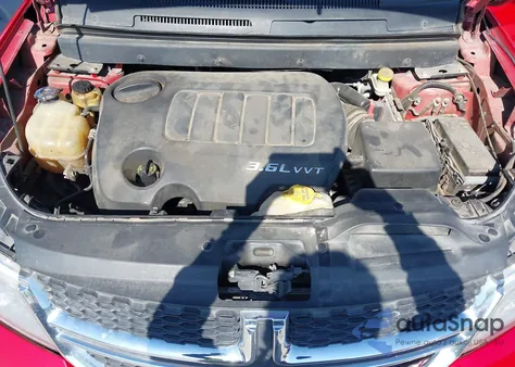 2015 Dodge Journey Sxt из США, поврежденный, VIN 3C4PDCBG1FT743423